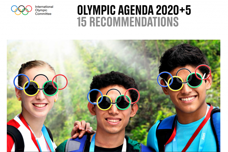國際奧會提出奧林匹克 2020+5 改革議題（Olympic Agenda 2020+5）
