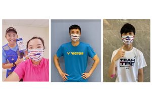 贈送選手與教練兩萬五千片東奧限量口罩　林鴻道力挺體壇出征世界