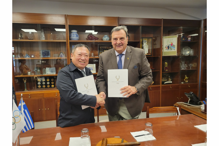 中華奧會與國際奧林匹克學院簽署合作備忘錄 共同推動奧林匹克教育之發展