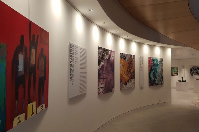 奧運會和帕運會藝術家作品 在奧林匹克之家展出