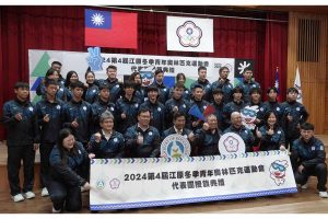 2024 第 4 屆江原冬季青年奧林匹克運動會 教育部潘文忠部長為代表團授旗及勉勵冬季運動項目 再創佳績