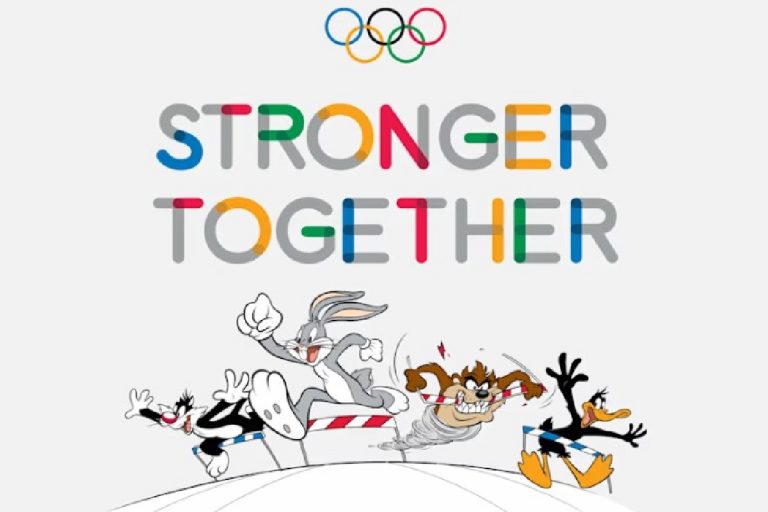 國際奧會（IOC）宣布和華納兄弟影業簽訂全球合作授權協議 樂一通（Looney Tunes）卡通系列人物將出現在奧林匹克官方產品