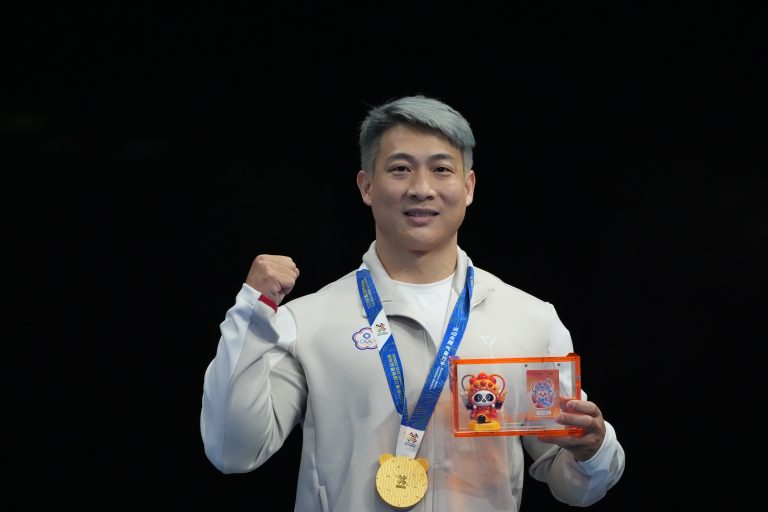 【成都世運會】再次突破代表團奪牌紀錄，健力選手江凱傑奪金