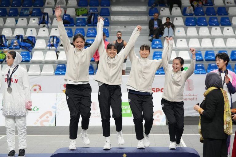 3×3女籃摘金 身高156公分吳沛萱霸氣喊話　游泳黃育騰200公尺仰式奪冠