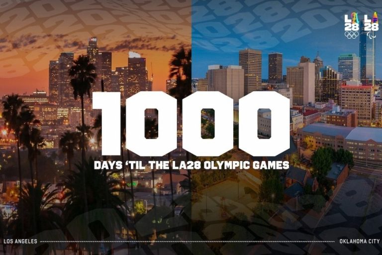2028 洛杉磯奧運正式邁入倒數 1000 天