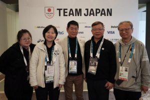 奧會主席蔡家福訪視選手關心需求 並於賽會期間進行國際交流
