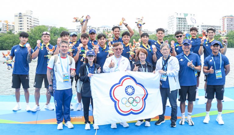 亞沙運中華代表團龍舟獎牌入袋！  男子12人制100公尺獲銅牌