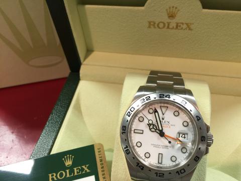 ロレックス ROLEX エクスプローラーⅡ 216570 G番