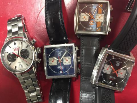 タグホイヤー TAG HEUER モナコ ガルフ CAW2113.FC6250 , 他3点