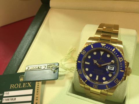 ロレックス ROLEX サブマリーナー 116618LB V番