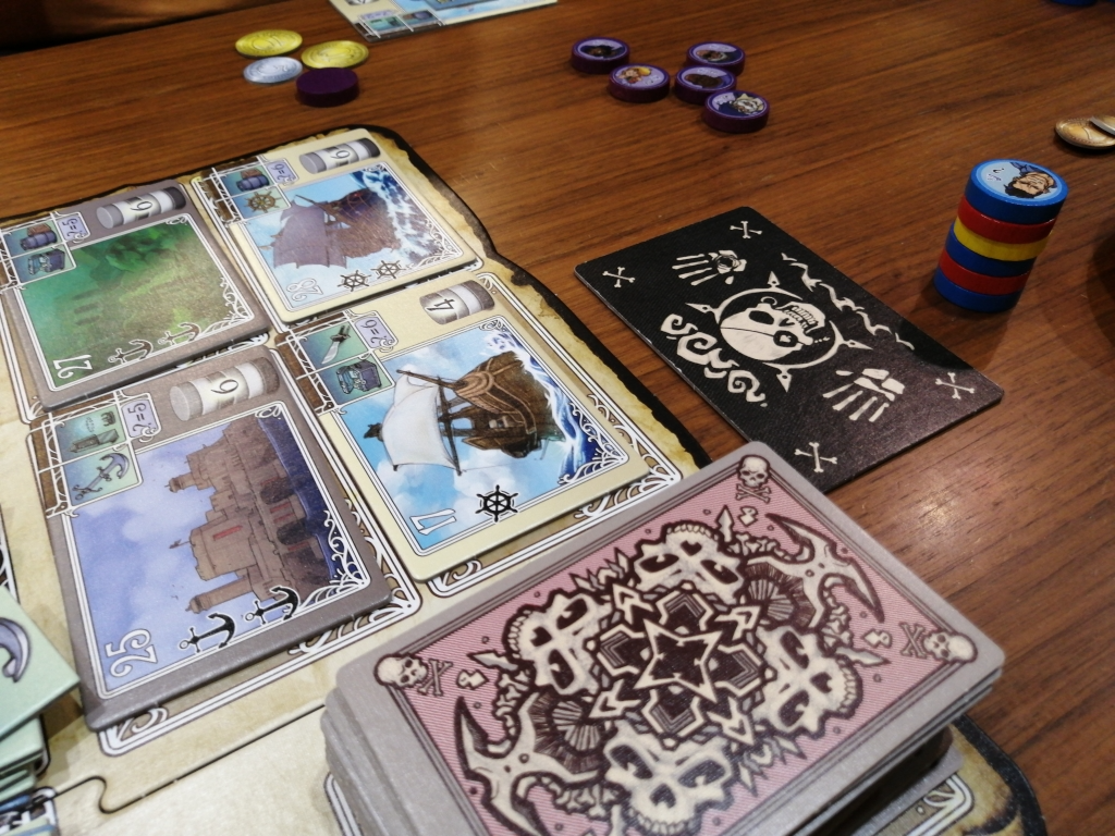 ドレッドパイレーツ　木製ボードゲーム - ドレッドパイレーツ 木製ボードゲーム -