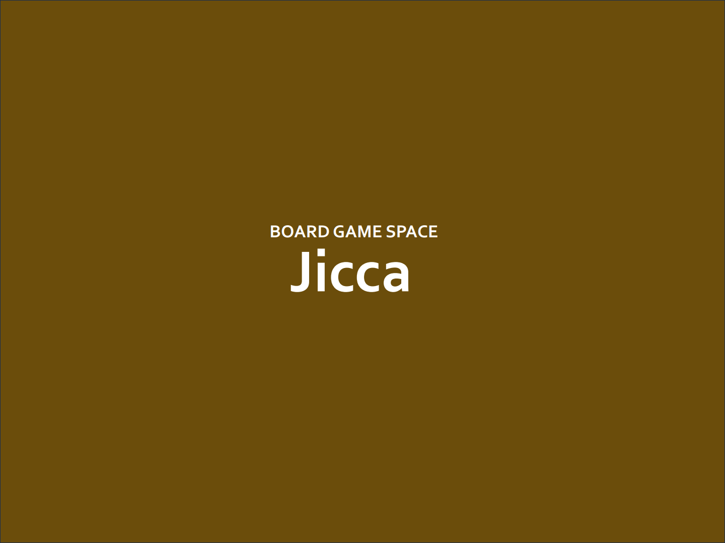 BOARD GAME SPACE Jicca（ボードゲームスペースジッカ）