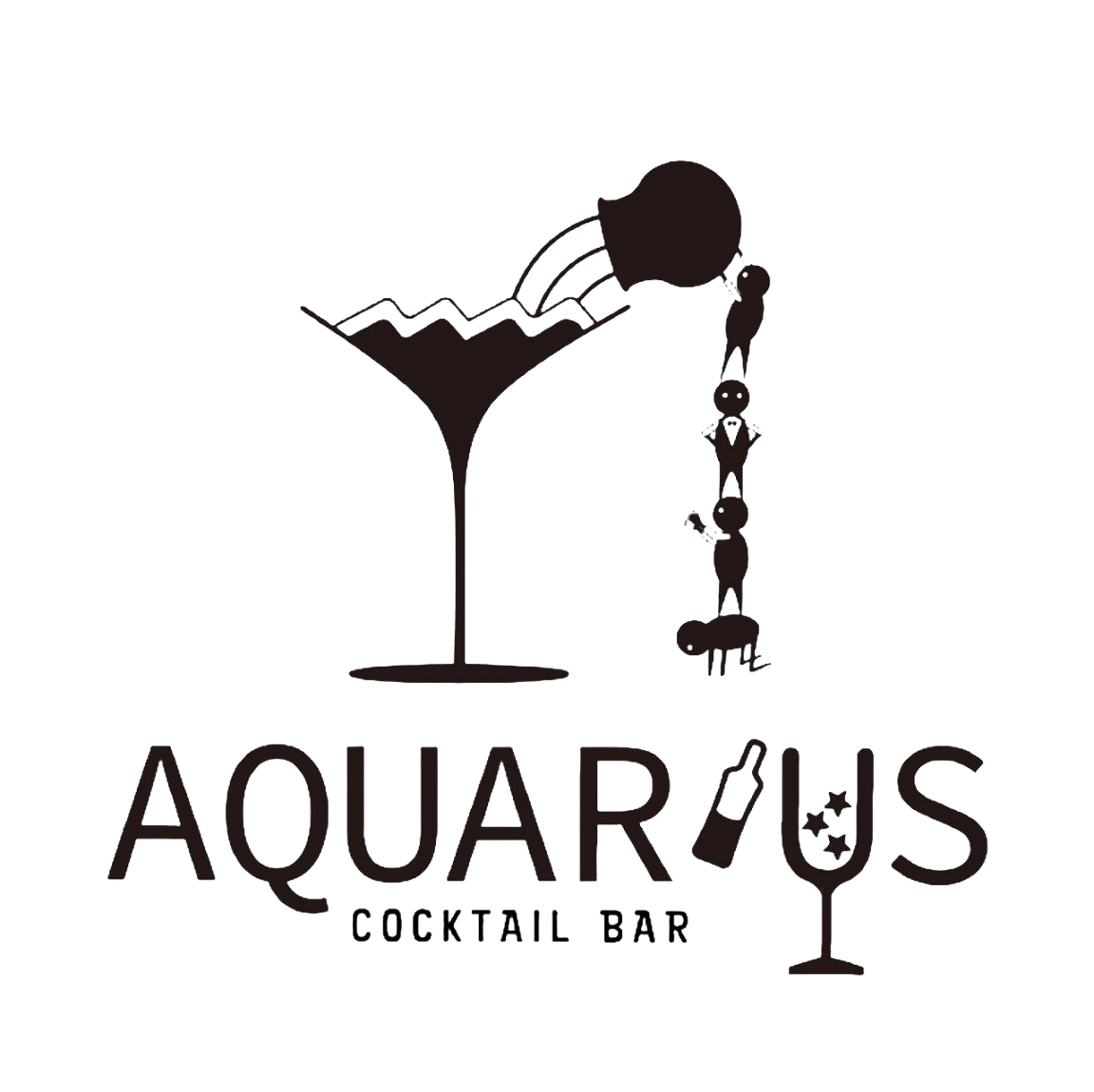 裸足で入れるBAR Cocktail Bar Aquarius（カクテルバーアクエリアス）