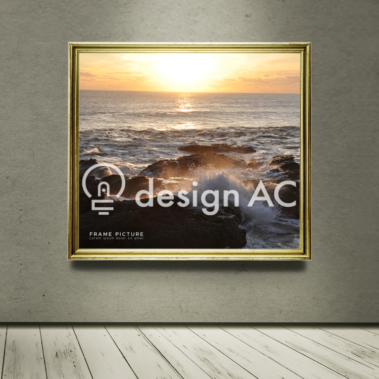 Mock-up / evening landscape, ZIP Mock-up / evening landscape, design, sea, photo, ZIP