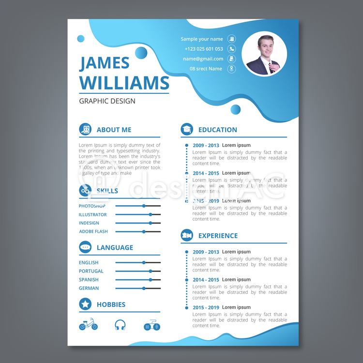 Color resume