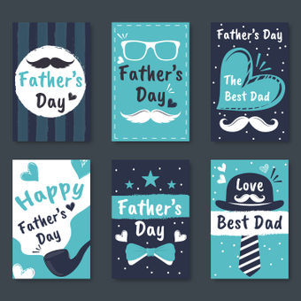 Father's Day card, design, an illustration, father&#39;s day, ZIP