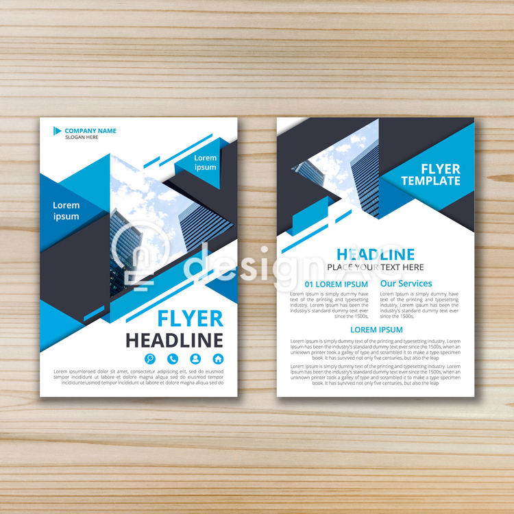 Business flyer, ZIP Business flyer, vertical, enterprise, simple, ZIP