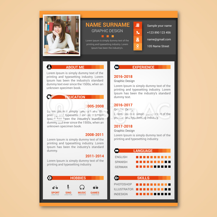 Resume template, ZIP Resume template, resume, template, layout, ZIP