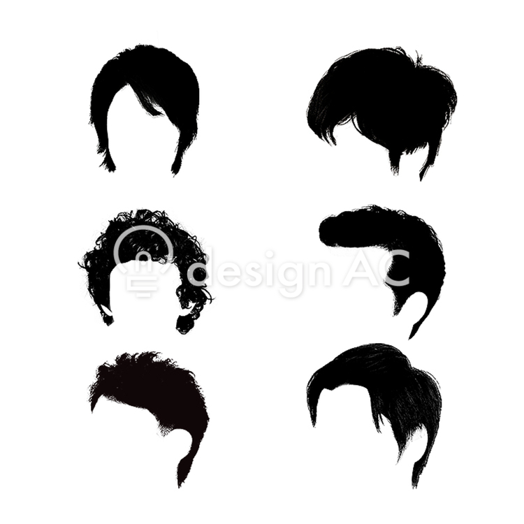 Male hairstyle brush, ZIP Male hairstyle brush, black, monochrome, silhouette, ZIP