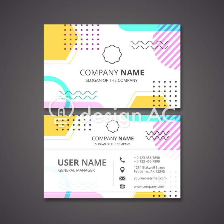 Business Card, ZIP Business Card, side, design, fashionable, ZIP
