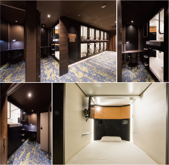 京都河原町駅から徒歩1分 解放感たっぷりの屋上テラスラウンジを完備した最先端カプセルホテル Glansit Kyoto Kawaramachi がこの秋オープン Ddホールディングス店舗総合情報サイト