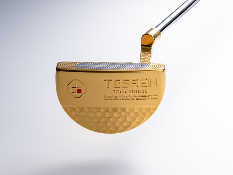 奥出雲前綿屋 鐵泉堂 玉鋼フルミルドパター TESSEN マレット型 (TG-84002) 奥出雲前綿屋 鐵泉堂 玉鋼フルミルドパター TESSEN マレット型 (TG-84002)