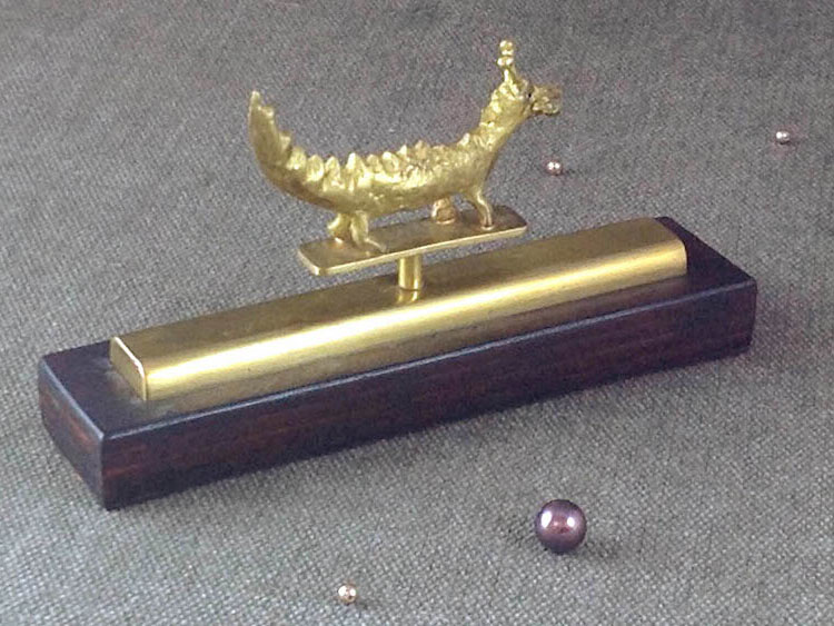 なんだか癒される文鎮【gnome.KJ】文鎮/ペーパーウェイト