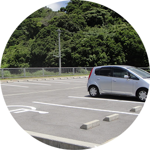 事業所駐車場 写真