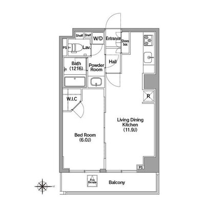 コンフォリア馬込の間取り図