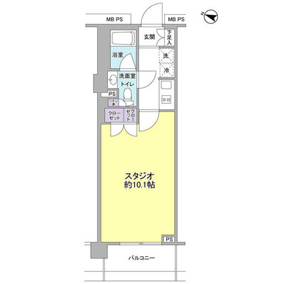 アプローズ大泉学園ガレリアの間取り