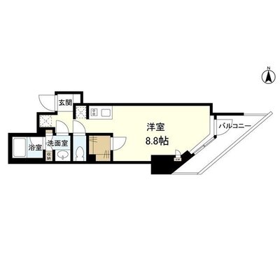 スタイリオ旗の台Ⅱの間取り