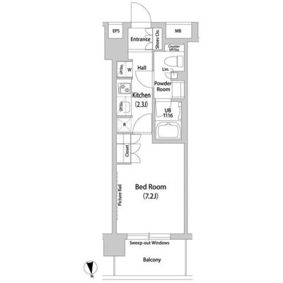 World Residence 大手町の間取り