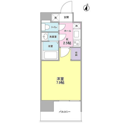 ラークガーデン木場の間取り