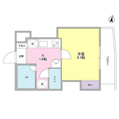 エメラルドマンション3の間取り