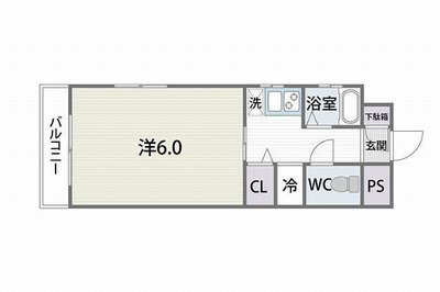 グレースイン高宮の間取り