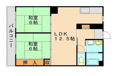 柳河内ビルの間取り