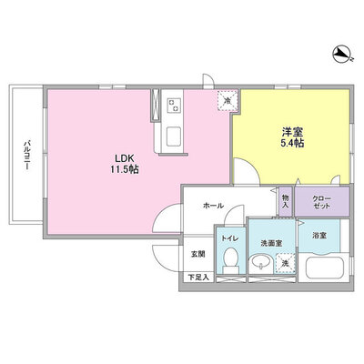 ルシールの間取り