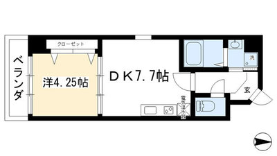 ブリエ三竹の間取り