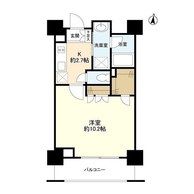スタイリオ蒲田の間取り