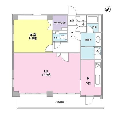 メゾン・ド・中目黒の間取り
