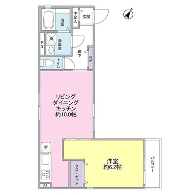 マナーコート仙川の間取り
