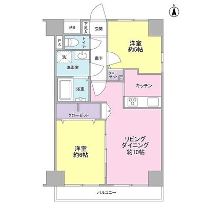 元町イグレットの間取り