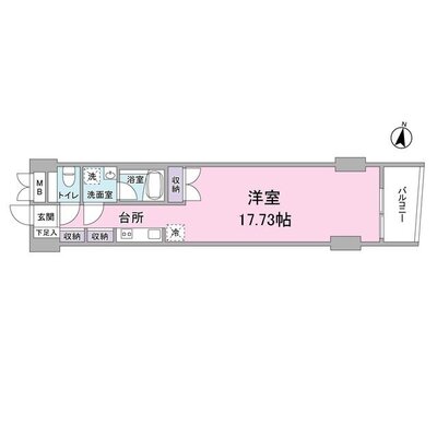 FUKUMI APARTMENTの間取り