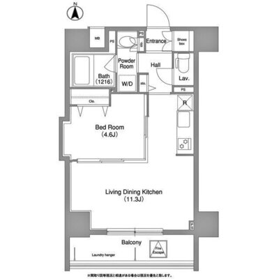 コンフォリア町屋の間取り