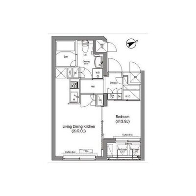 コンフォリア麻布台の間取り