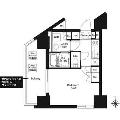HF正光寺赤羽レジデンスⅡの間取り