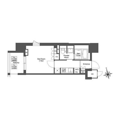 LIBR GRANT 西新宿EASTの間取り