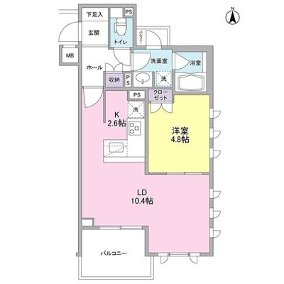 サンシャイン松本No.15の間取り