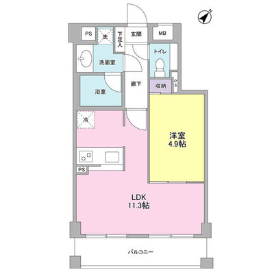プラン赤羽の間取り