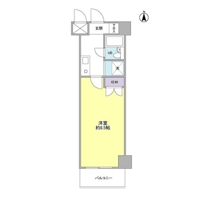 クレセールの間取り